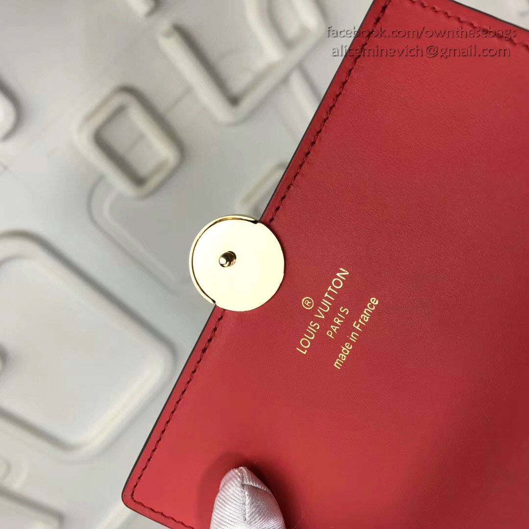 Louis Vuitton Flore Compact Wallet Coquelicot M64587