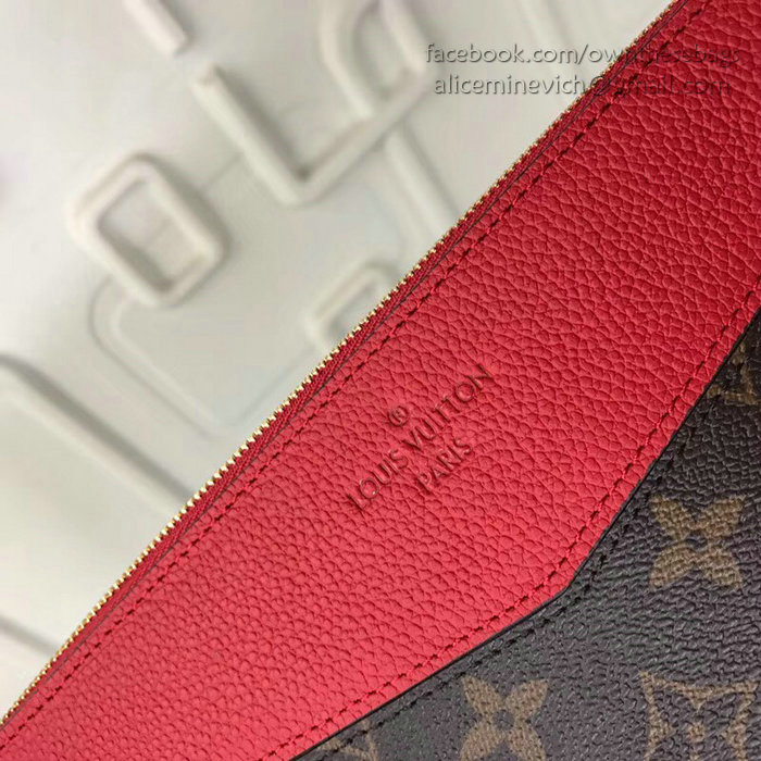 Louis Vuitton Monogram Canvas Daily Pouch Red M64590