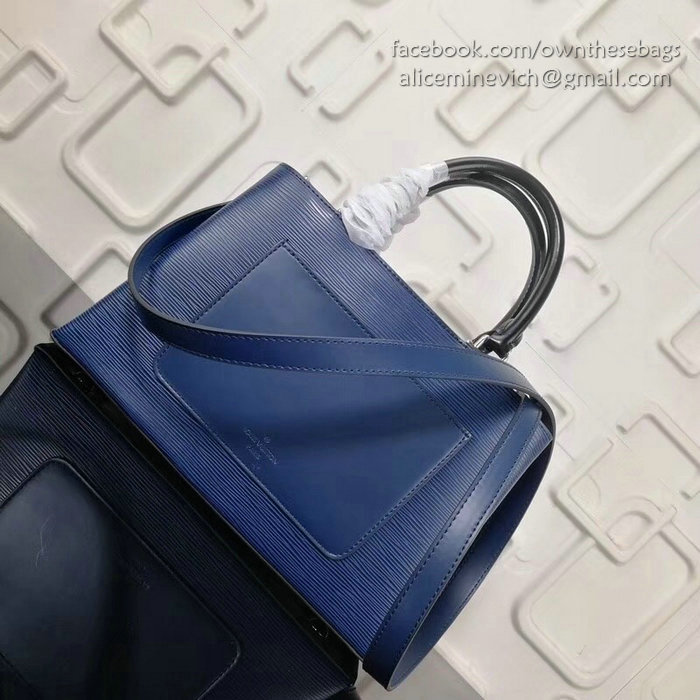 Louis Vuitton Epi Leather Epi leather Kleber PM Blue M51333