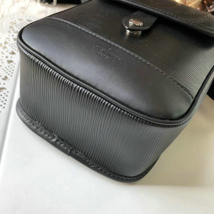 Louis Vuitton Epi Leather Messenger BB Black M53492