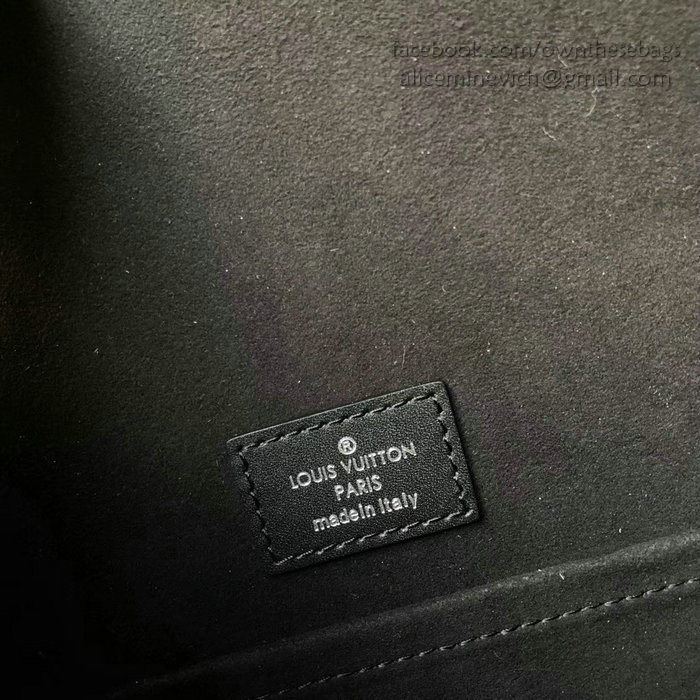 Louis Vuitton Epi Leather Messenger PM Black M53492