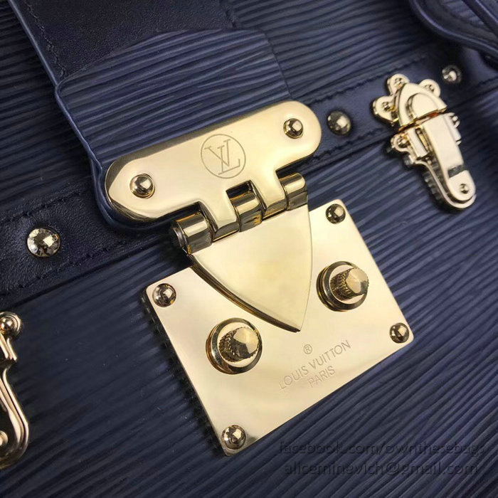 Louis Vuitton Epi Leather Trunk Clutch Noir M62254