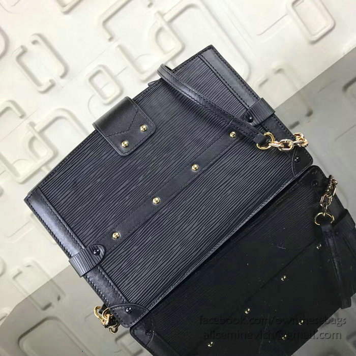 Louis Vuitton Epi Leather Trunk Clutch Noir M62254