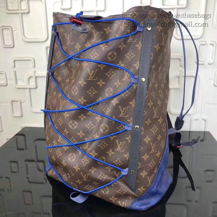 Louis Vuitton Monogram Canvas Backpack 2 Brown M43834