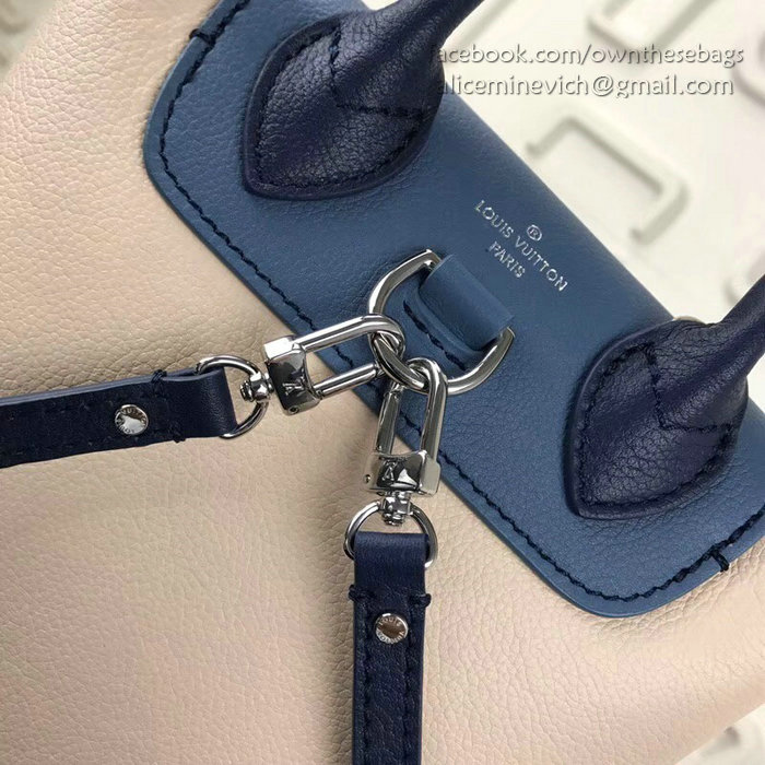 Louis Vuitton Soft Calfskin Lockme Backpack Mini M55017