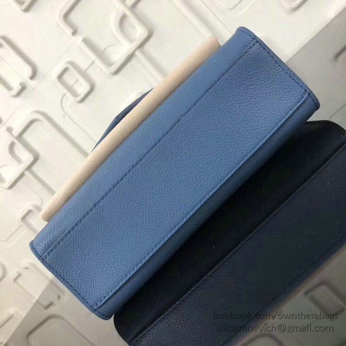 Louis Vuitton Soft Calfskin My Lockme BB Bleu Jean M51414