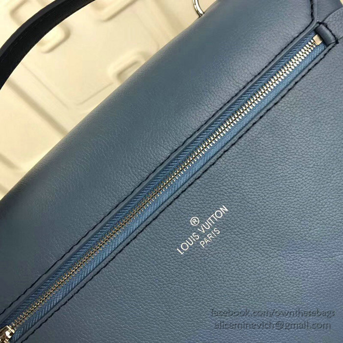 Louis Vuitton Soft Calfskin My Lockme Bleu Jean M51415