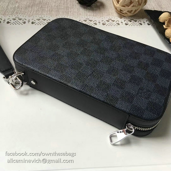 Louis Vuitton Damier Graphite Canvas Clutch Bag N64020