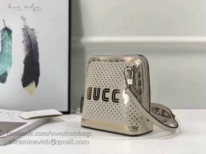 Gucci Guccy Mini Shoulder Bag White 511189