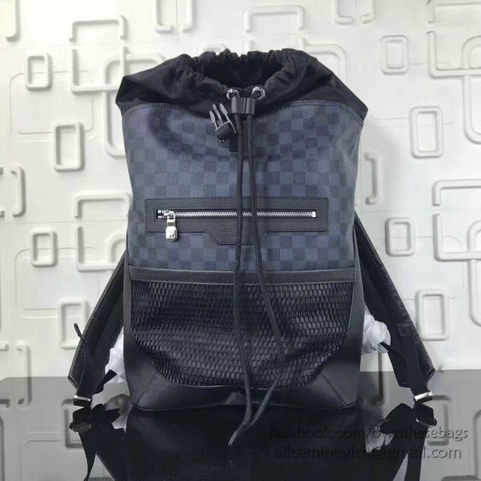Louis Vuitton Damier Graphite Canvas Matchpoint Backpack N40018