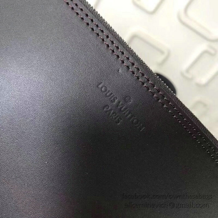 Louis Vuitton Mahina Leather HINA MM Noir M53140