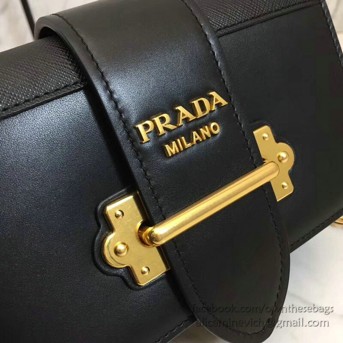 Prada Cahier Belt Bag Black 1BL004