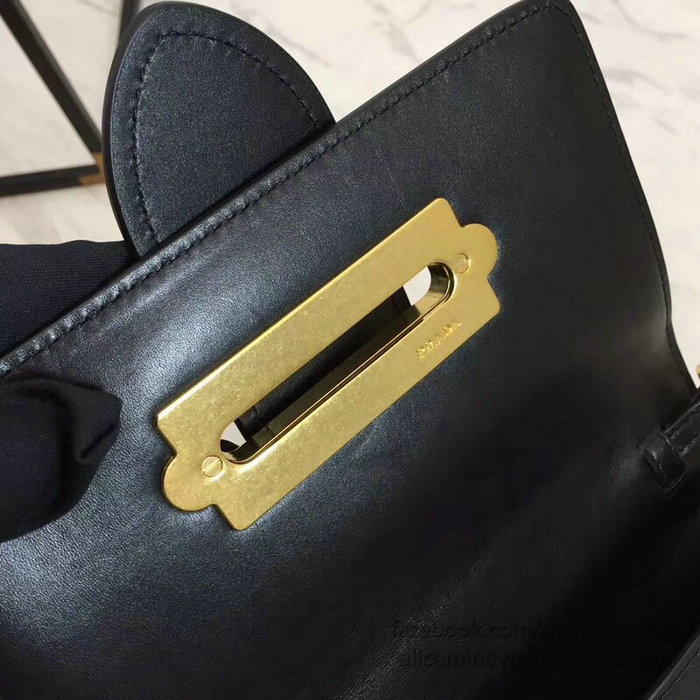 Prada Cahier Belt Bag Black 1BL004