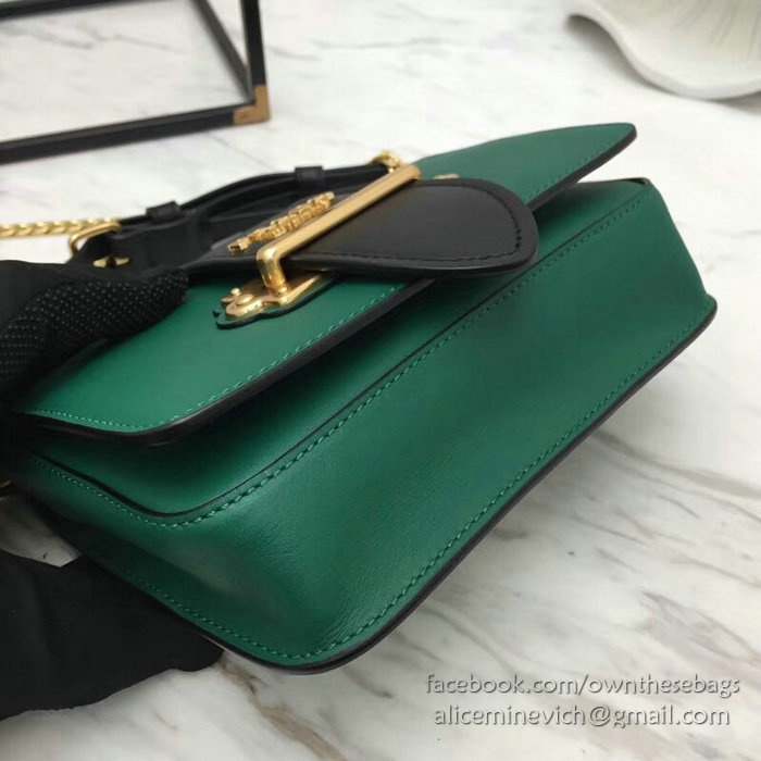 Prada Cahier Belt Bag Green 1BL004
