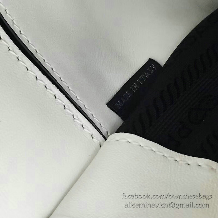 Prada Cahier Belt Bag White 1BL004