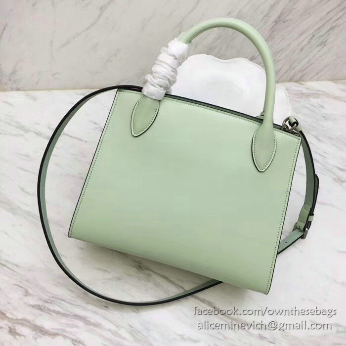 Prada Monochrome Calf Leather Bag Aqua 1BA156