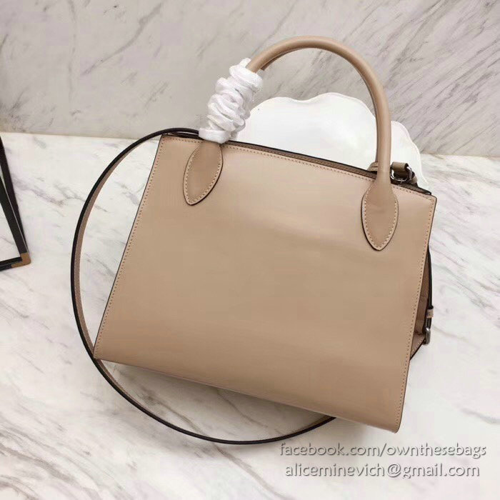 Prada Monochrome Calf Leather Bag Peach 1BA156