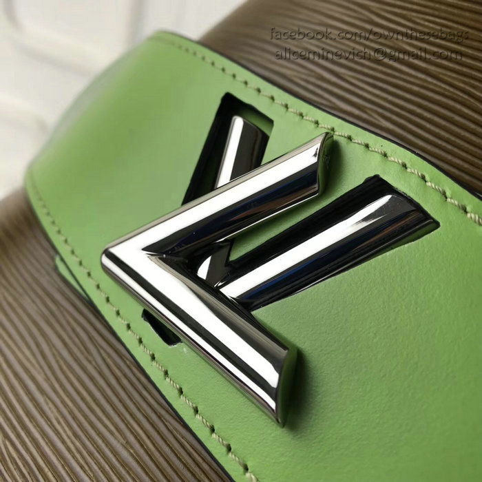 Louis Vuitton Epi Leather Bucket Bag Green M55188