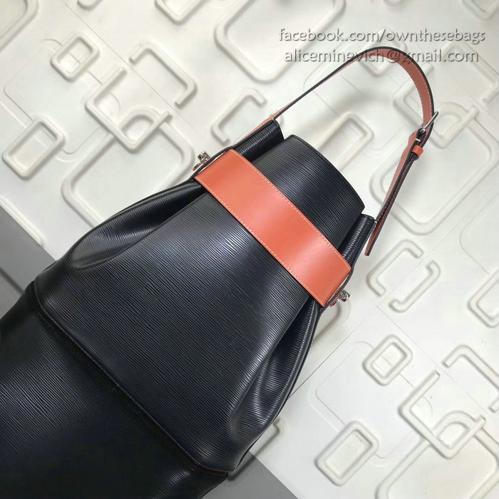 Louis Vuitton Epi Leather Bucket Bag Noir M55188