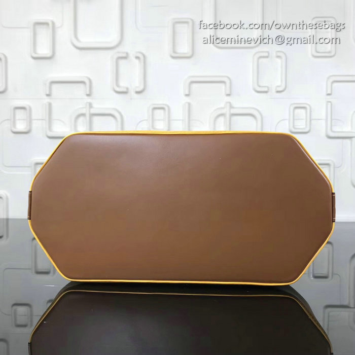 Louis Vuitton Epi Leather Bucket Bag Yellow M55188