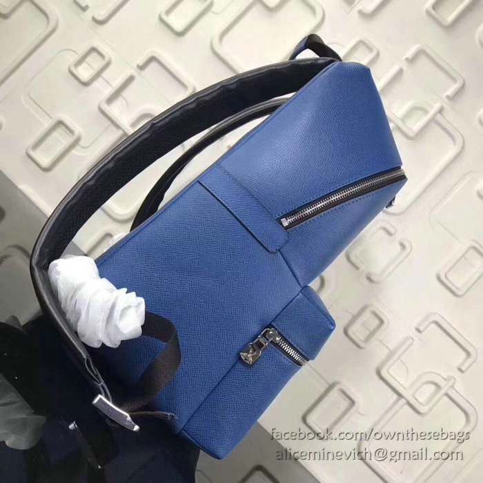 Louis Vuitton Taiga Leather Apollo Backpack Cobalt M33453