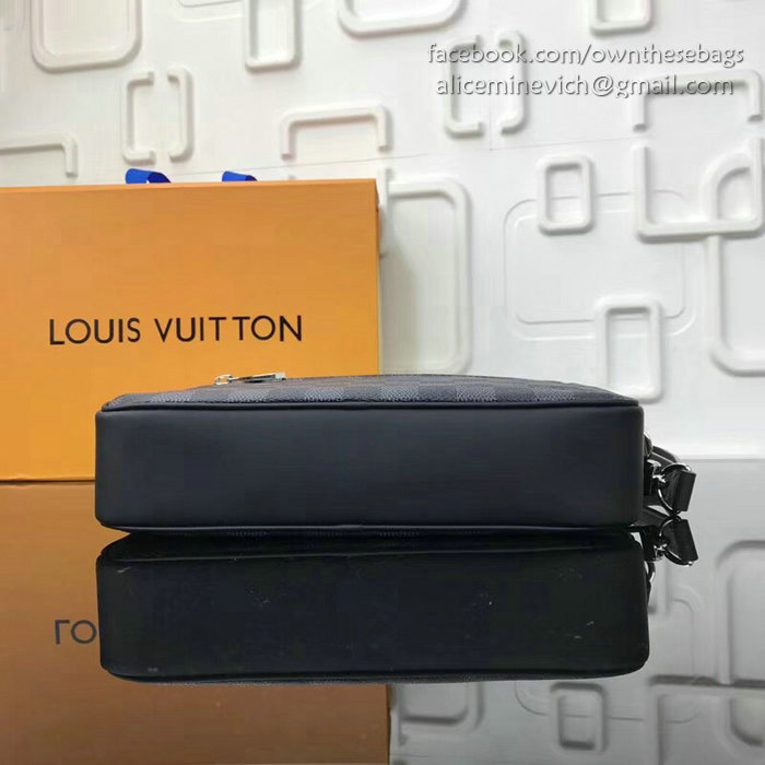 Louis Vuitton Damier Graphite Canvas Clutch N41663