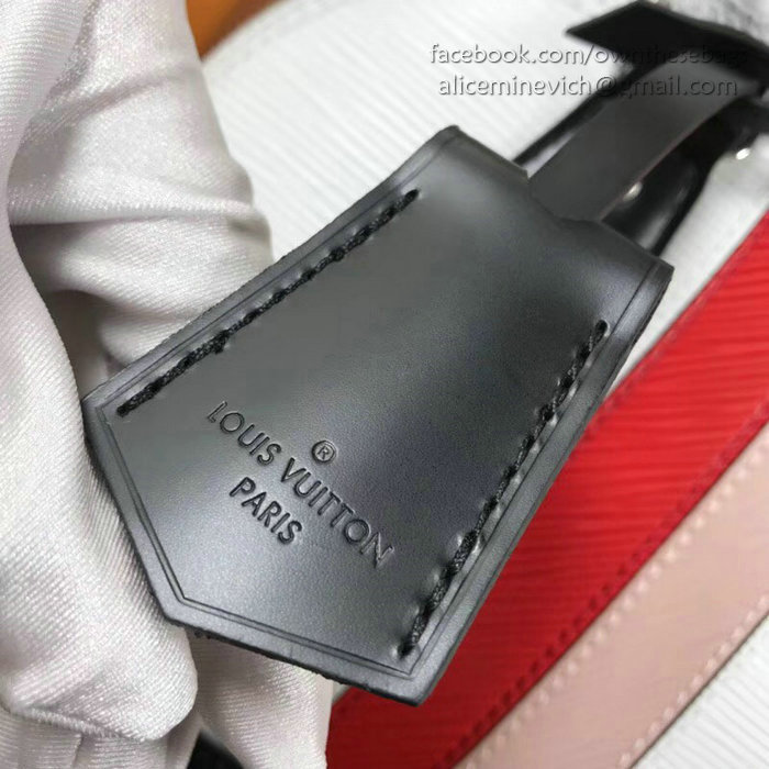 Louis Vuitton Epi Leather Alma BB White M51963