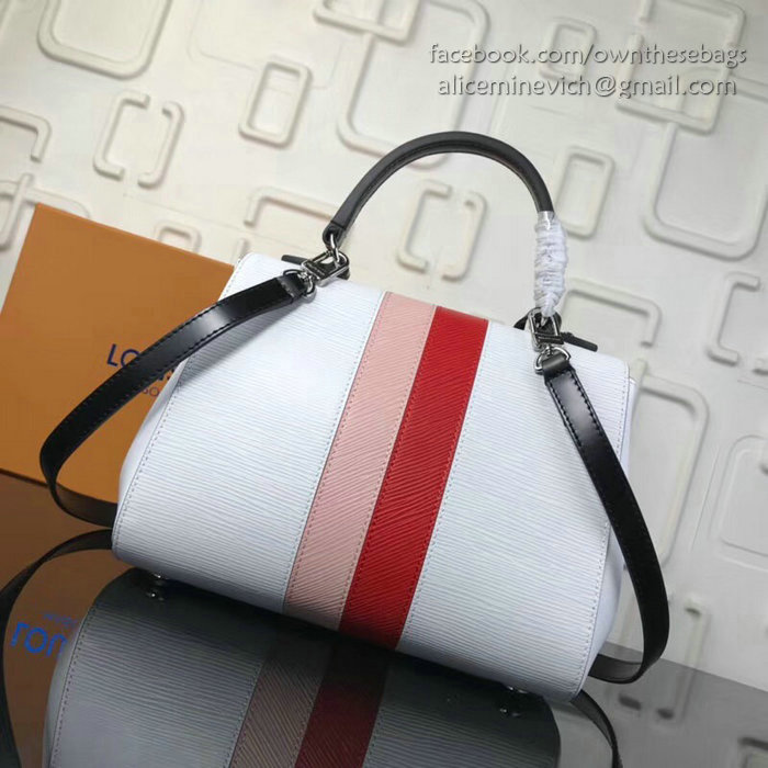 Louis Vuitton Epi Leather Cluny BB White M41305