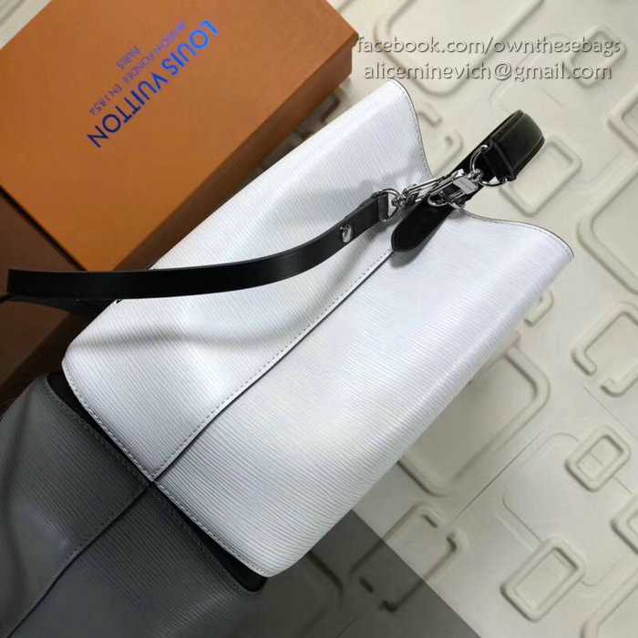 Louis Vuitton Epi Leather Neonoe White M52163