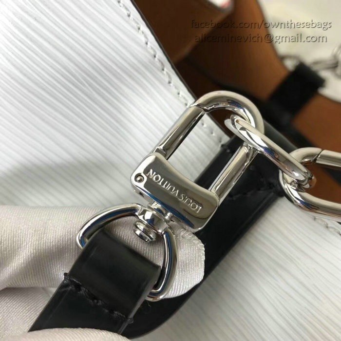Louis Vuitton Epi Leather Neonoe White M52163