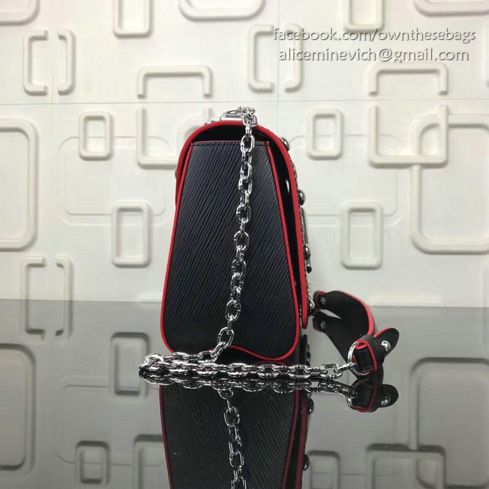 Louis Vuitton Epi Leather Twist MM Noir M50282