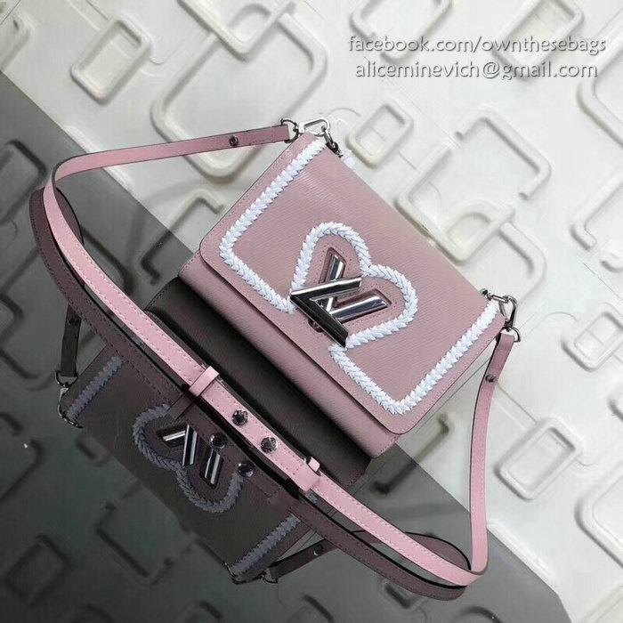 Louis Vuitton Epi Leather Twist MM Pink M53126