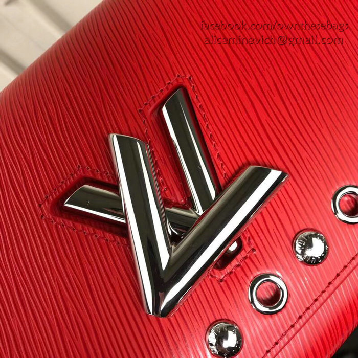 Louis Vuitton Epi Leather Twist MM Red M50282