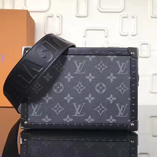 Louis Vuitton Monogram Eclipse Canvas Box Bag M44157