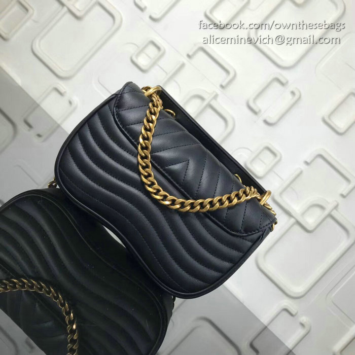Louis Vuitton New Wave Chain Bag PM Noir M51683