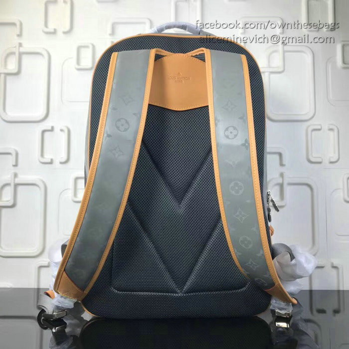 Louis Vuitton Monogram Titanium Canvas Backpack GM M43881
