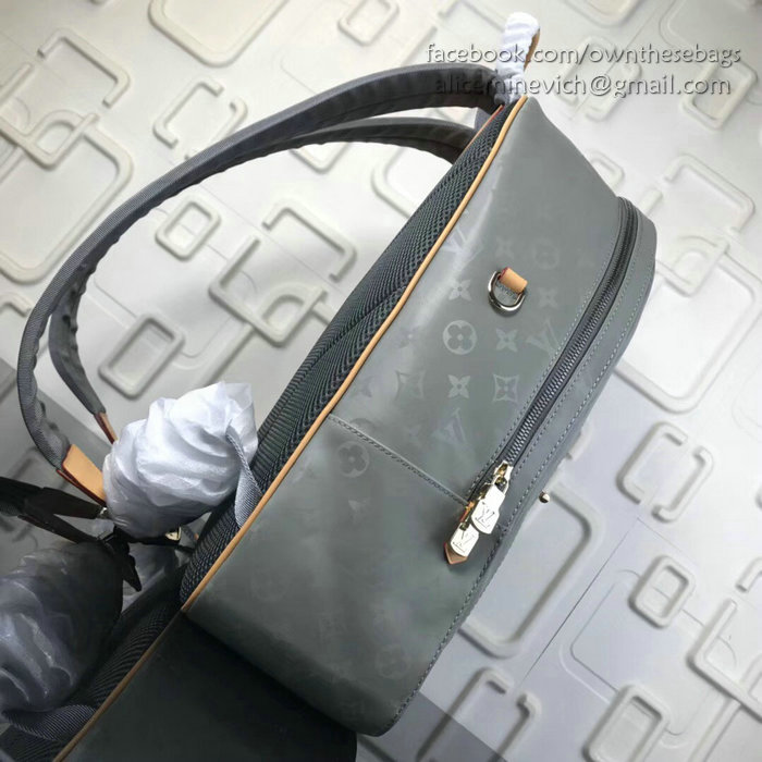 Louis Vuitton Monogram Titanium Canvas Backpack PM M43882