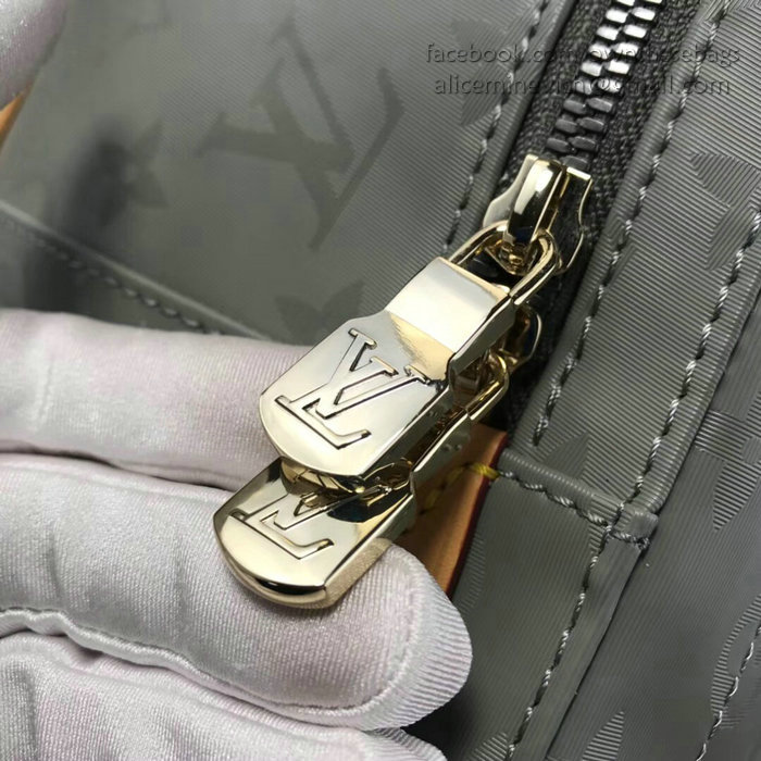 Louis Vuitton Monogram Titanium Canvas Backpack PM M43882