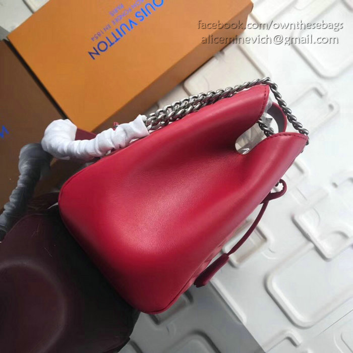 Louis Vuitton New Wave Chain Tote Red M51496