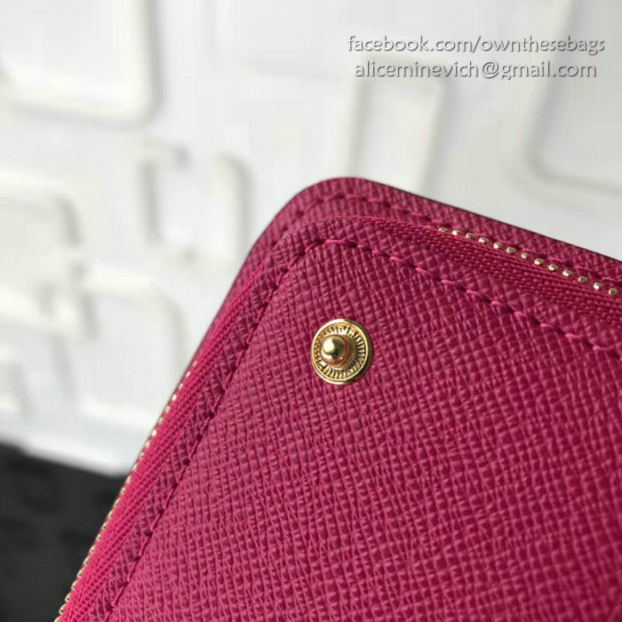 Louis Vuitton Portefeiulle Ansoritto Wallet Rose M66701