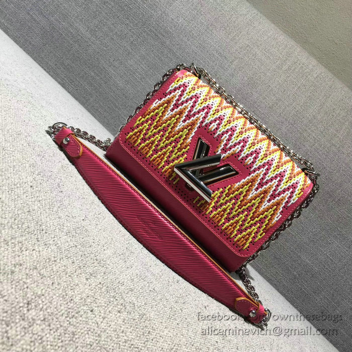 Louis Vuitton Epi Leather Twist MM Rose M50271