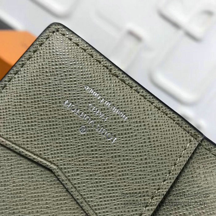 Louis Vuitton Pocket Organizer Grey M30551