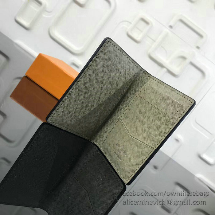 Louis Vuitton Pocket Organizer Grey M30551