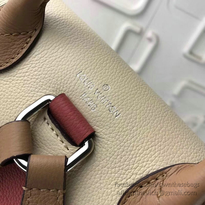Louis Vuitton Soft Calfskin Lockme Backpack Creme M41817