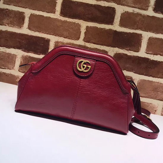 Gucci RE(BELLE) Small Shoulder Bag Red 524620