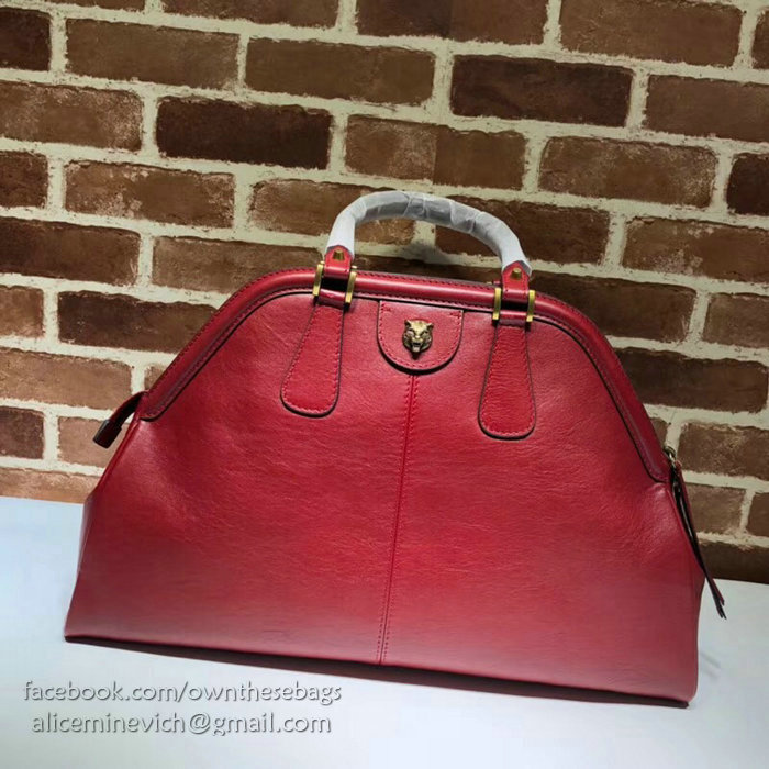 Gucci Re(Belle) Large Top Handle Bag Red 515937