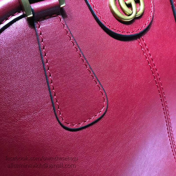 Gucci Re(Belle) Large Top Handle Bag Red 515937