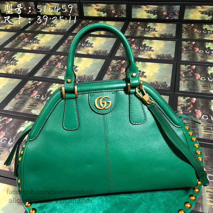 Gucci Re(Belle) Medium Top Handle Bag Green 516459