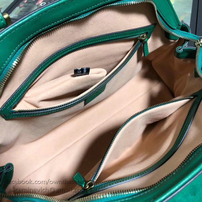 Gucci Re(Belle) Medium Top Handle Bag Green 516459