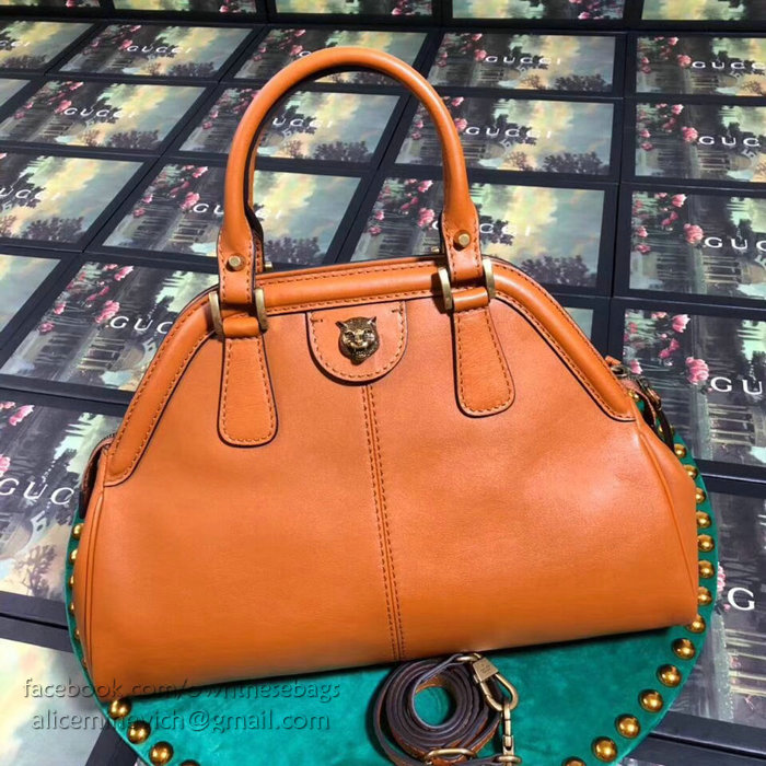 Gucci Re(Belle) Medium Top Handle Bag Yellow 516459